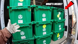 I Bought an Abandoned Storage Unit FILLED Of Bins  What's Inside?