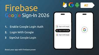 Google Login in Android App 🔥 Firebase Authentication Tutorial Hindi + English | Part 2