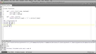 Introduction 15 | Fraction 2
Introduction of Object oriented programming by way of showing a Fraction class with magic methods These videos are to help you when reading the ebook: Problem Solving with Algorithms and Data Structures using Python at
➜ Video Course Home: https://gjenkinsedu.com/pyds/videos/
➜ Video Course free Textbook: Problem Solving with Algorithms and Data Structures using Python at : https://goo.gl/1GJCgt
➜ Skills building at https://www.codewars.com/r/nn6NXg
➜ Slides, code, and more can be found at https://github.com/gerryjenkinslb/cs22-slides-and-py-files
Copyright Attribution: Images and some code from the ebook are attributed to the Authors Bradley N. Miller and David Ranum under the Creative Commons Attribution-NonCommercial-ShareAlike 4.0 International License (CC-BY-NC-SA)
License link: https://goo.gl/m2m1ww Introduction 15 | Fraction 2