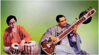 Raga Yaman Kalyan ~ Pt. Nikhil Banerjee &amp; Pt. Anindo Chatterjee | Gat of Baba Allauddin Khan