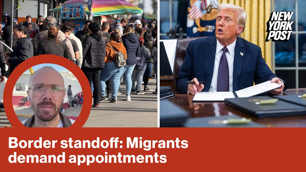 200 migrants whose CBP One appointments were axed refuse to leave US-Mexico border