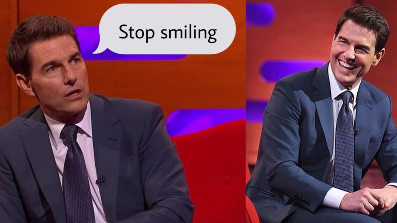 Tom cruise often has to be told to "stop smiling"|| Graham Norton Show|| Explain in Hindi-English ||