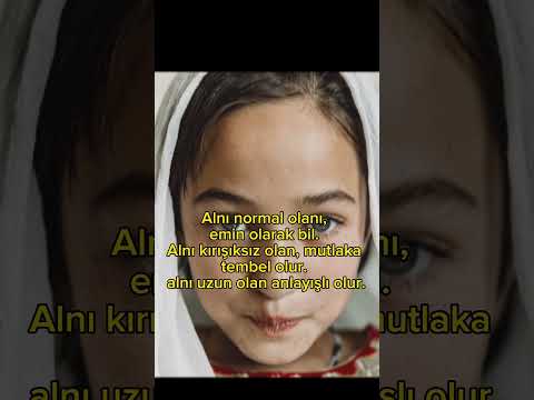 Yüzünüz karakteriniz hakkında
