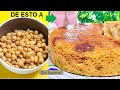 CON GARBANZO COCIDO Y FRUTA SIN HORNO NI GLUTEN