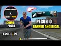 SOU O NOVO INFLUENCIADOR DO FREE FIRE? PEGUEI O BANNER ANGELICAL NO EVENTO DE RECARGA DO JOGO!!