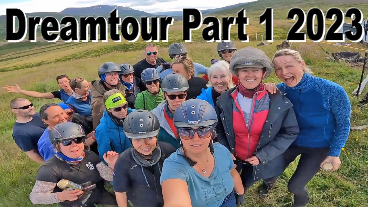 Anne-Kathrin' s Dreamtour 2023 Part 1 !  🇮🇸  🐴 