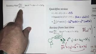 Derivatives of inverses and logs (Calc 1; Lecture 2-2; Fall 26)