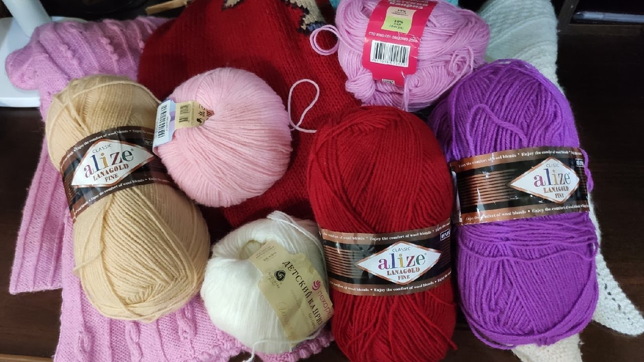 Вязание. Моя любимая бюджетная полушерсть.