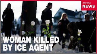 ICE officer shoots and kills woman during Minneapolis immigration crackdown
ICE officer shoots and kills woman during Minneapolis immigration crackdown ICE officer shoots and kills woman during Minneapolis immigration crackdown