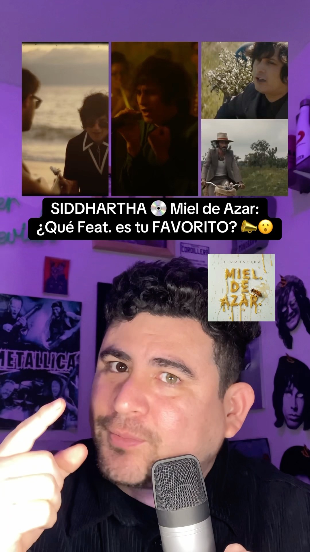 SIDDHARTHA: ¿Qué canción es tu FAVORITA de Miel de Azar? ??