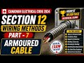 Canadian Electrical code 2024 | Section 12 | Part 7 | Armoured Cable | Red Seal Exam 