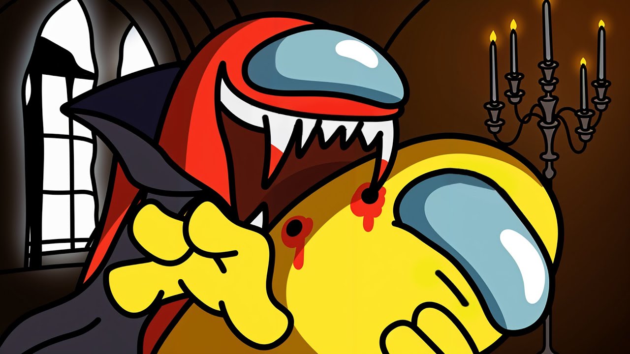 I VAMPIRI su AMONG US! - SERATA AMONG US MOD con 