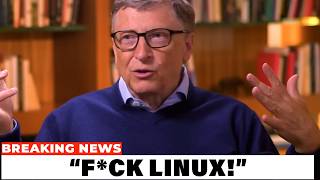 Bill Gates FREAKS OUT Over Microsoft EXPOSED By Linux...