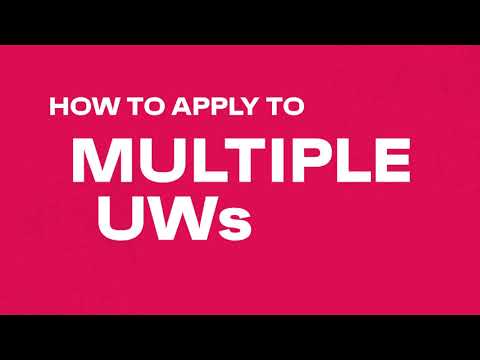 How to Apply to Multiple UW campuses