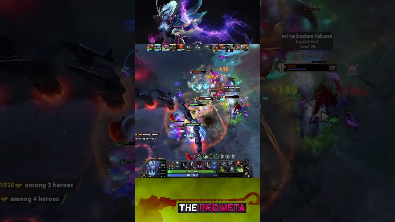 Dota 2 - Vengeful Spirit Rampage kill🔥🔥