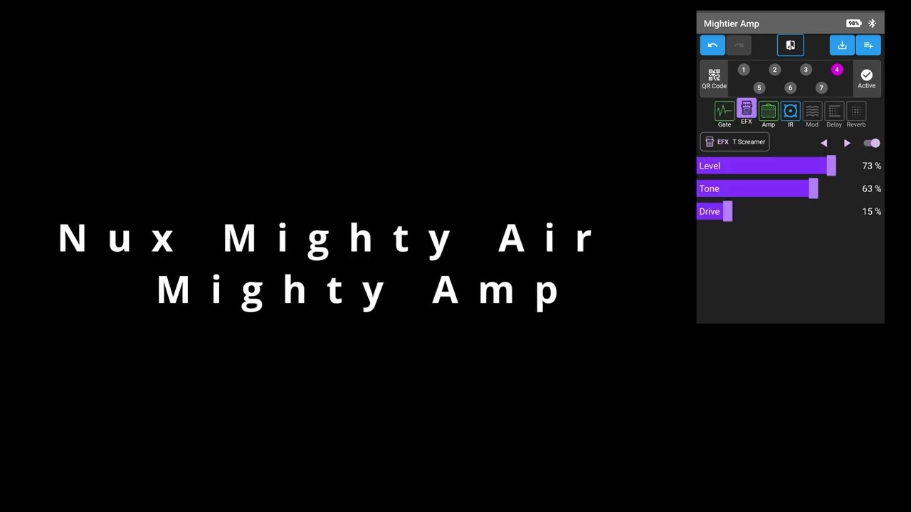 Nux Mighty Air with pacthed IR