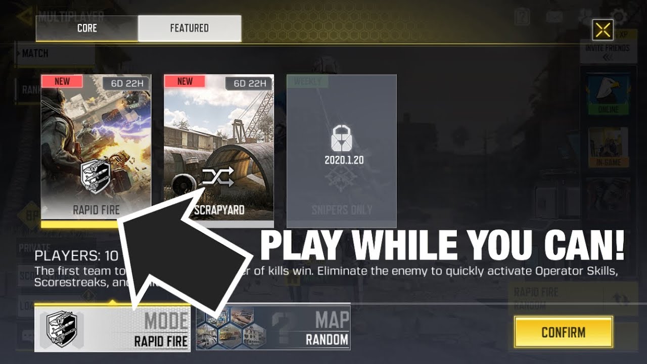 The BRAND NEW Rapid Fire Mode in Call of Duty Mobile is INSANE ...