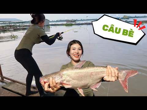 Tập 54 | Trải Nghiệm Câu Cá Trên Bè Miền Tây | Câu Cá Thiên Nhiên Sông Mekong | VY HAN FISHING