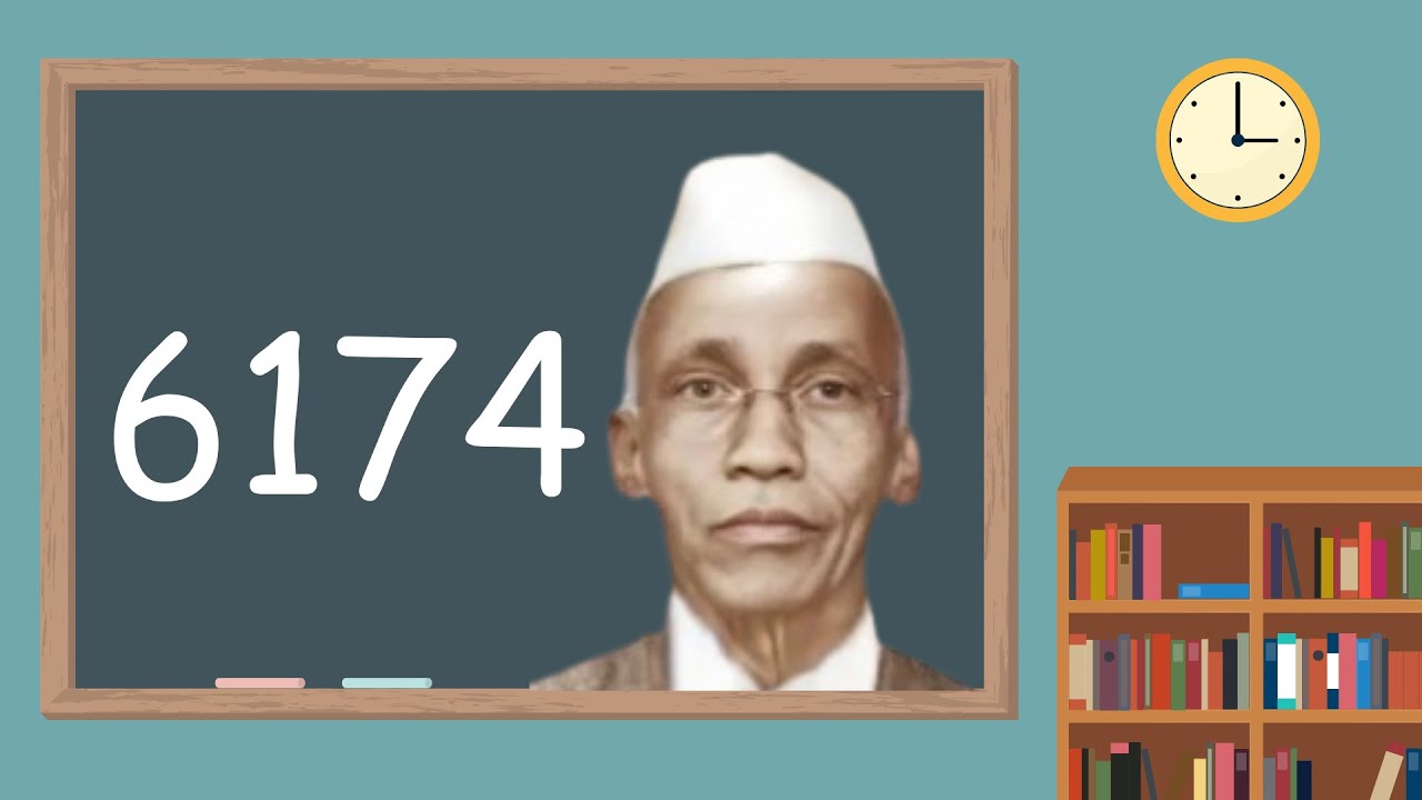 Blackhole Number or Kaprekar's Constant - YouTube