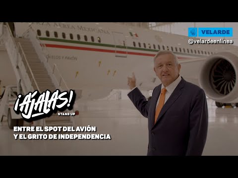 ¡POBRE AMLO! NOMÁS NO SALE EL AVIÓN... ¡AH, PERO QUÉ CHIDO GRITO! | STAND UP COMEDY