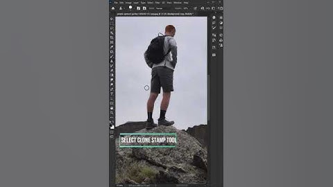 Remove An Object in Photoshop | Photoshop Tutorial | Photoshop editing #photoshop #shorts #editing