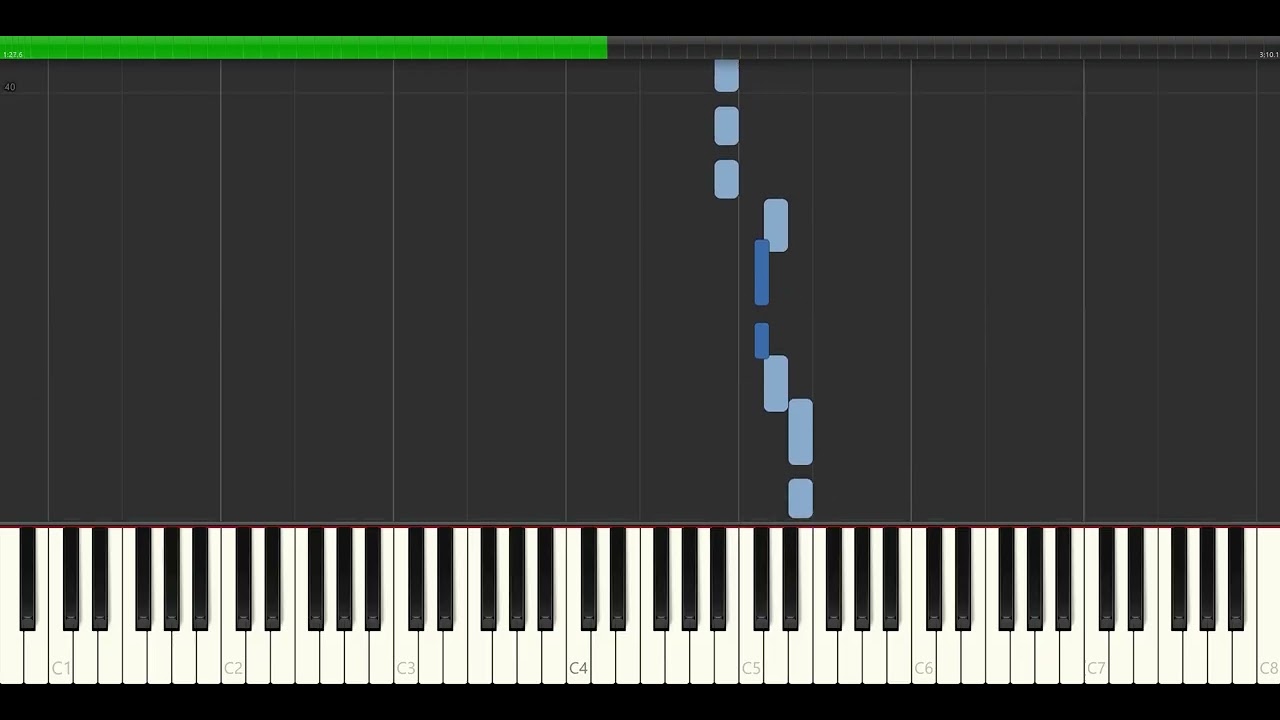 Евгений Крылатов - Прекрасное далеко (piano tutorial)