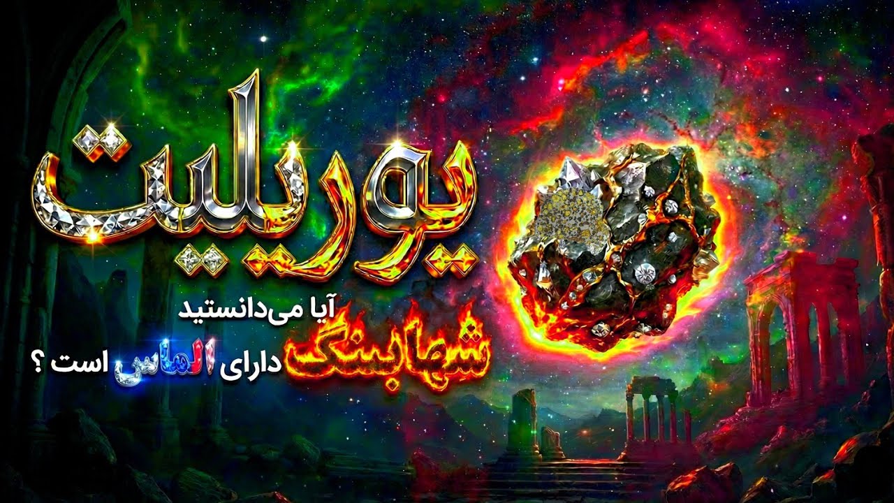 باید این سنگ را بشناسی! این شهابسنگ زشت پر از الماس است! ☄️😱