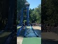 Crazy woman screaming on kid’s ride 😳 #funny #screaming #weirdo #oakwood #notscary #how