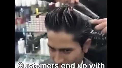 CẮT TÓC BẰNG LỬA - QUÁ ĐẲNG CẤP