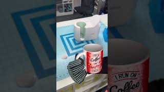 SUBLIMATION COFFEE MUG USING THE CRICUT MUG PRESS 🥰🥰 #sublimation #sublimationforbeginners