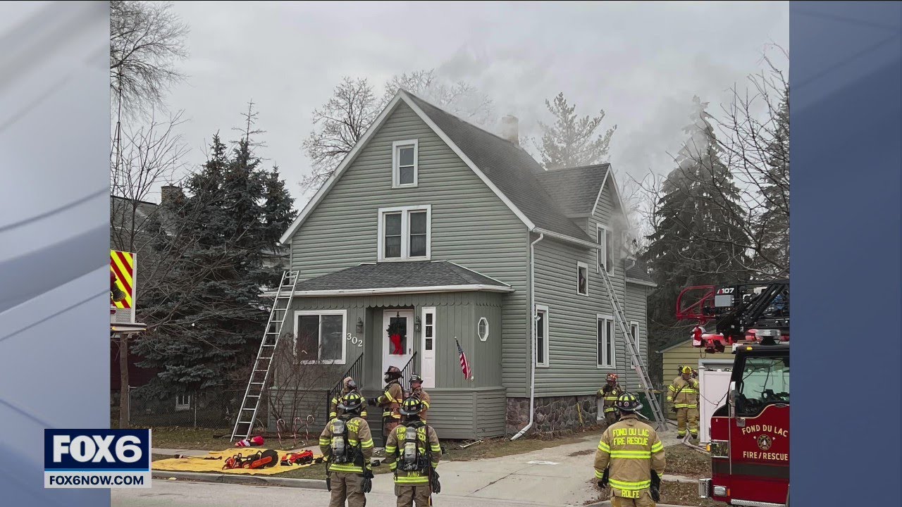 Fond du Lac house fire; man arrested for arson | FOX6 News Milwaukee ...