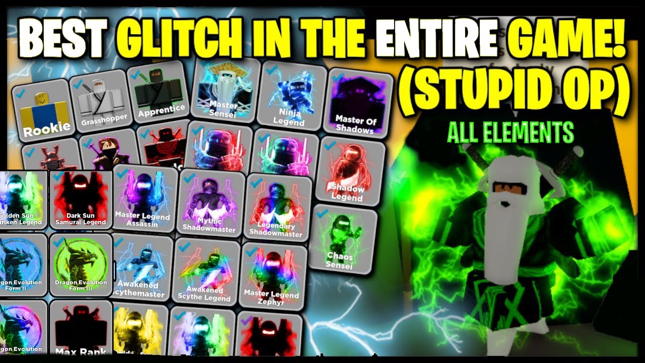 KEEP ALL ISLANDS GLITCH WHEN YOU RANK UP | Ninja Legends