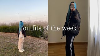 what i wore this week (casual outfits) ∣ fall to winter transitional outfit ideas