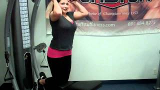 Tanya Demos Core Workouts on TuffStuff SPT-6