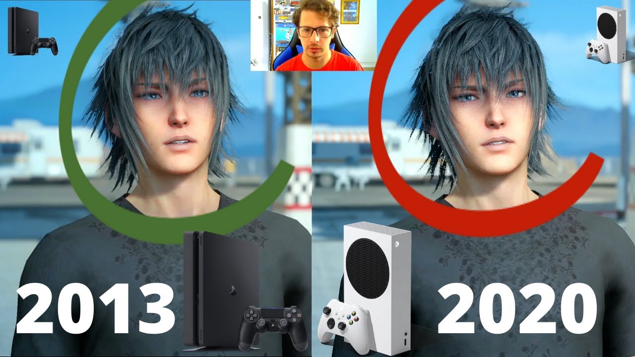 PS4 Slim vs Xbox Series S  Final Fantasy XV 