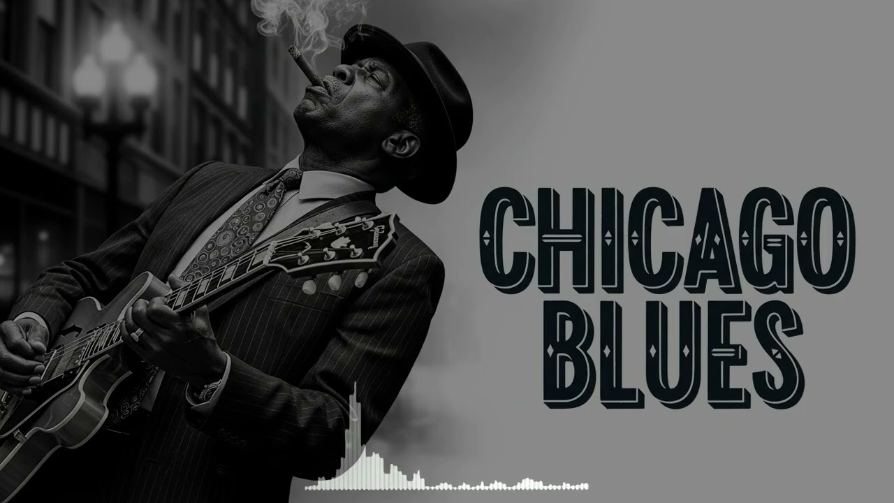 Chicago Blues Cold Alley | Slow Guitar Mix for Emotional Relax Blues 2026 Playlist
