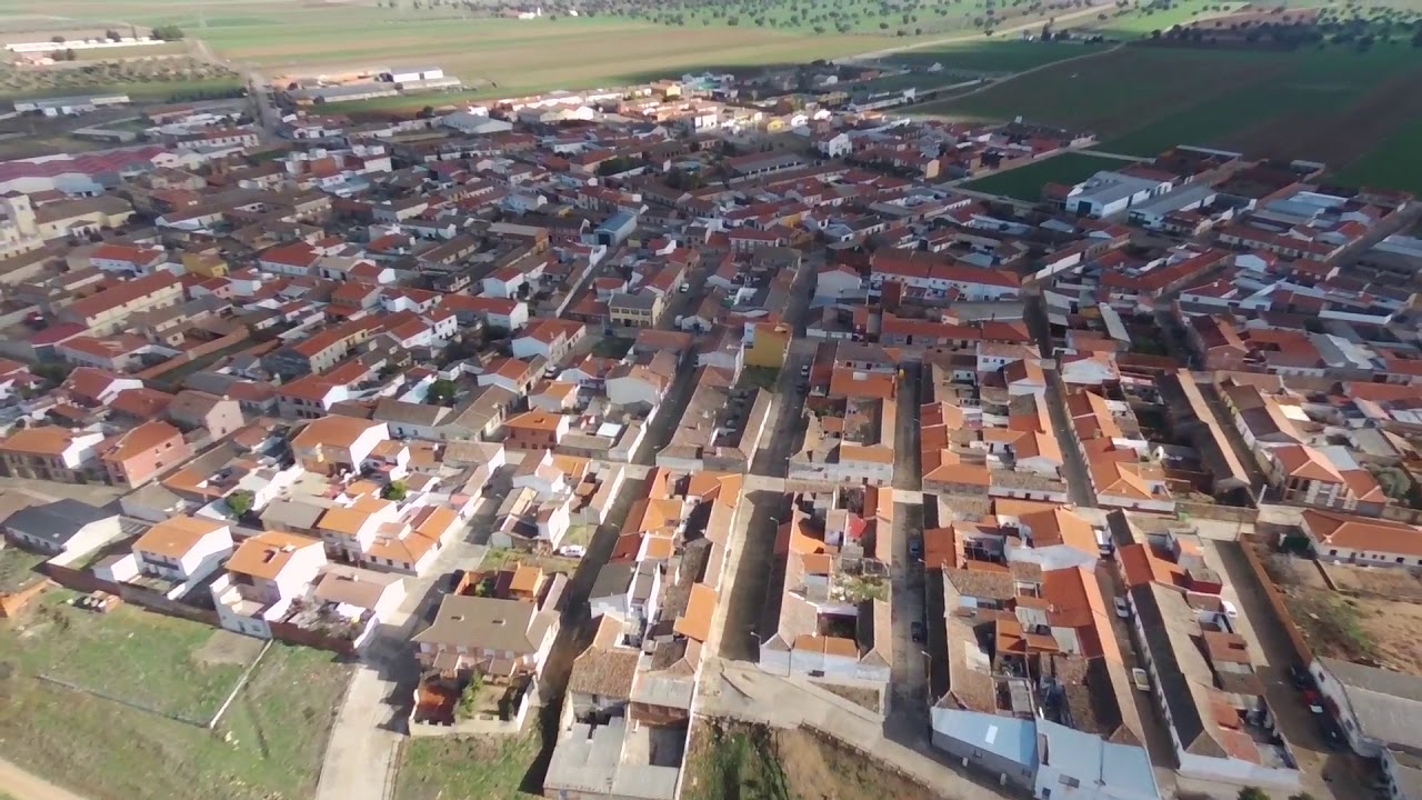 San Bartolomé de las Abiertas 2018 A vista de dron