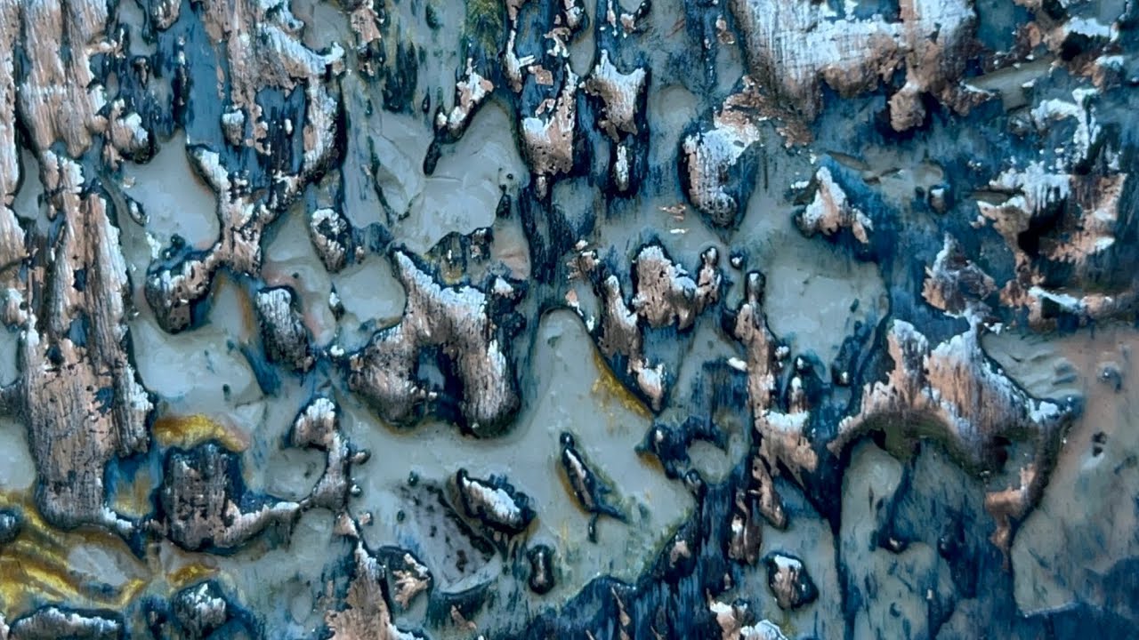 Arte astratta fai da te……. Tela di grandi dimensioni…….                   