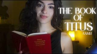 ASMR Bible Reading | Book Of Titus| Relaxing Christian ASMR screenshot 1