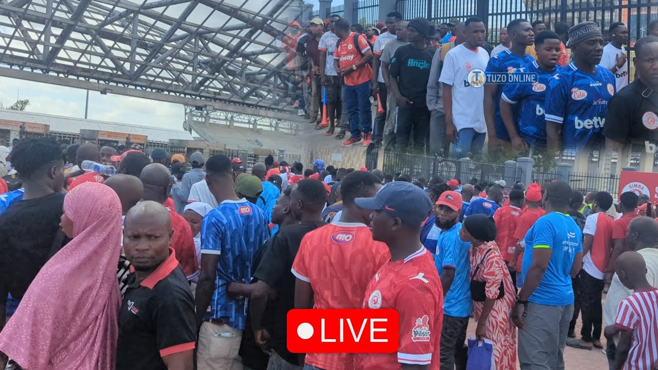 🔴LIVE_Mageti Yamefunguliwa MAFURIKO Ya Mashabiki Wakiingia Uwanja Wa Mkapa SIMBA DAY 