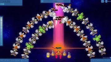 Tiến Nguyễn TV - (Early Access) Chicken Invaders Universe - Weapons Training Intermediate & Easy #50