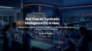 Roll Over AI   Synthetic Intelligence Is Here