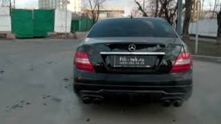 Тюнинг выхлопной системы Mercedes C180 W204 (1.6t)