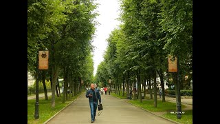 УЛИЦА ОКТЯБРЬСКОЙ РЕВОЛЮЦИИ В СМОЛЕНСКЕ. АЛЛЕЯ ВЫДАЮЩИХСЯ ЛЮДЕЙ.