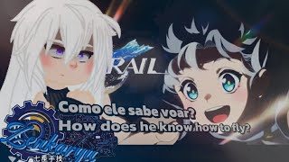 🇧🇷🇺🇸 Shut up Evil Dragon React “Listen! A party on top of the divine mountain” | @HonkaiStarRail ...