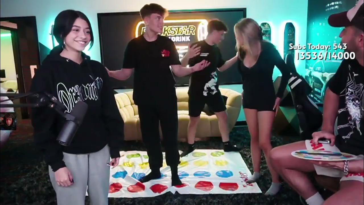 Clix *PLAYS TWISTER* With Rachel Brockman And Breckie Hill! *GONE WRONG