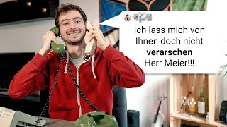 Telefonbetrüger so lange wie möglich hinhalten