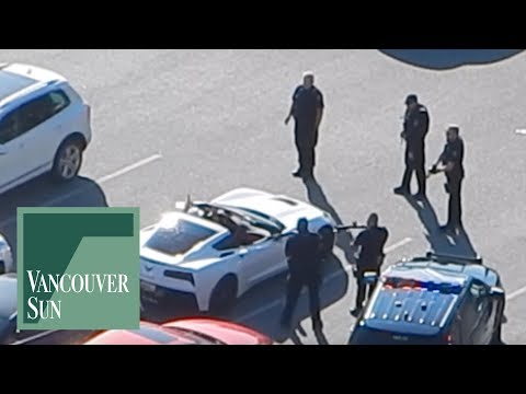 Raw: Vancouver man arrested after not getting out of someone else's car  | Vancouver Sun