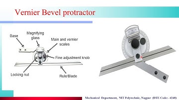 ME 3I EME 5.2 Angular Measurement - Bevel protector