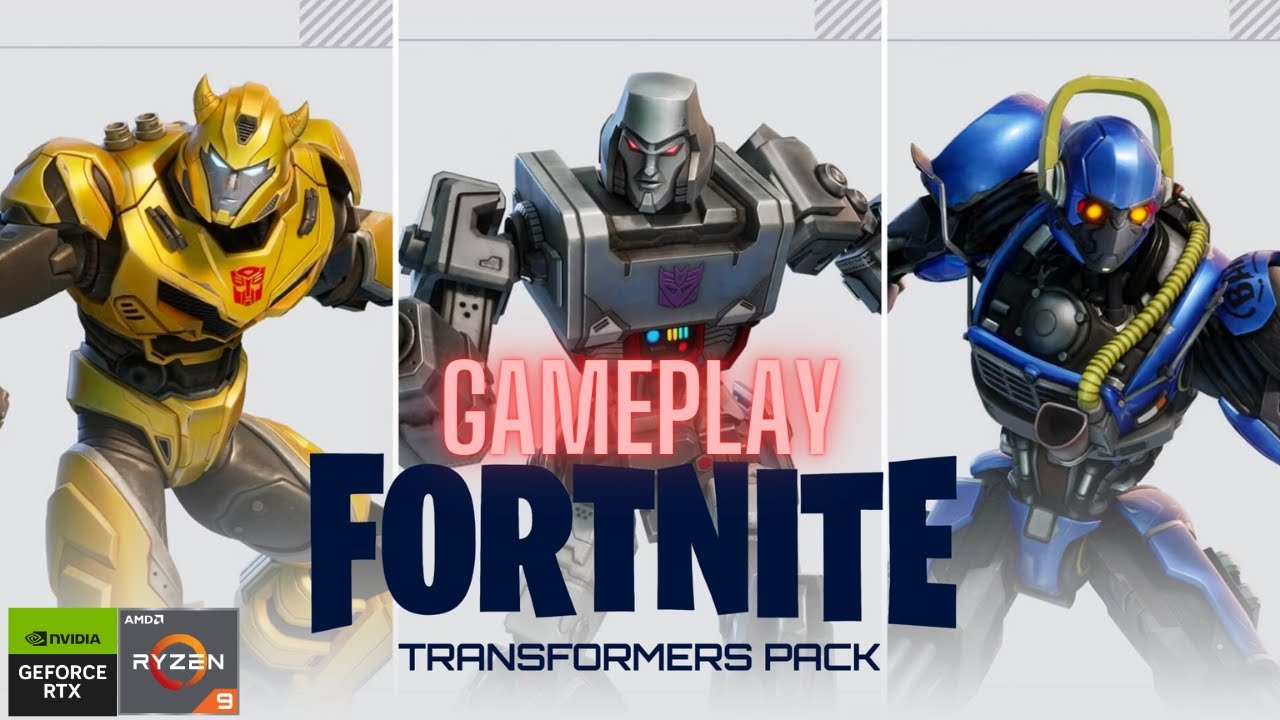 Fortnite Transformers Gameplay - YouTube